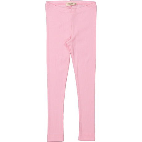 MarMar Modal Fine Rib Pink Blossom Leg Leggings