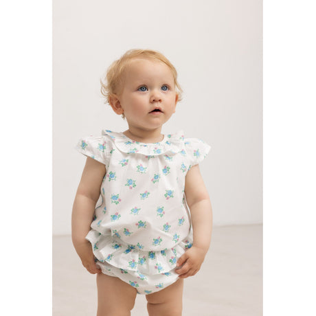 MarMar Poplin Summer Bouquet Talsa SS Topp