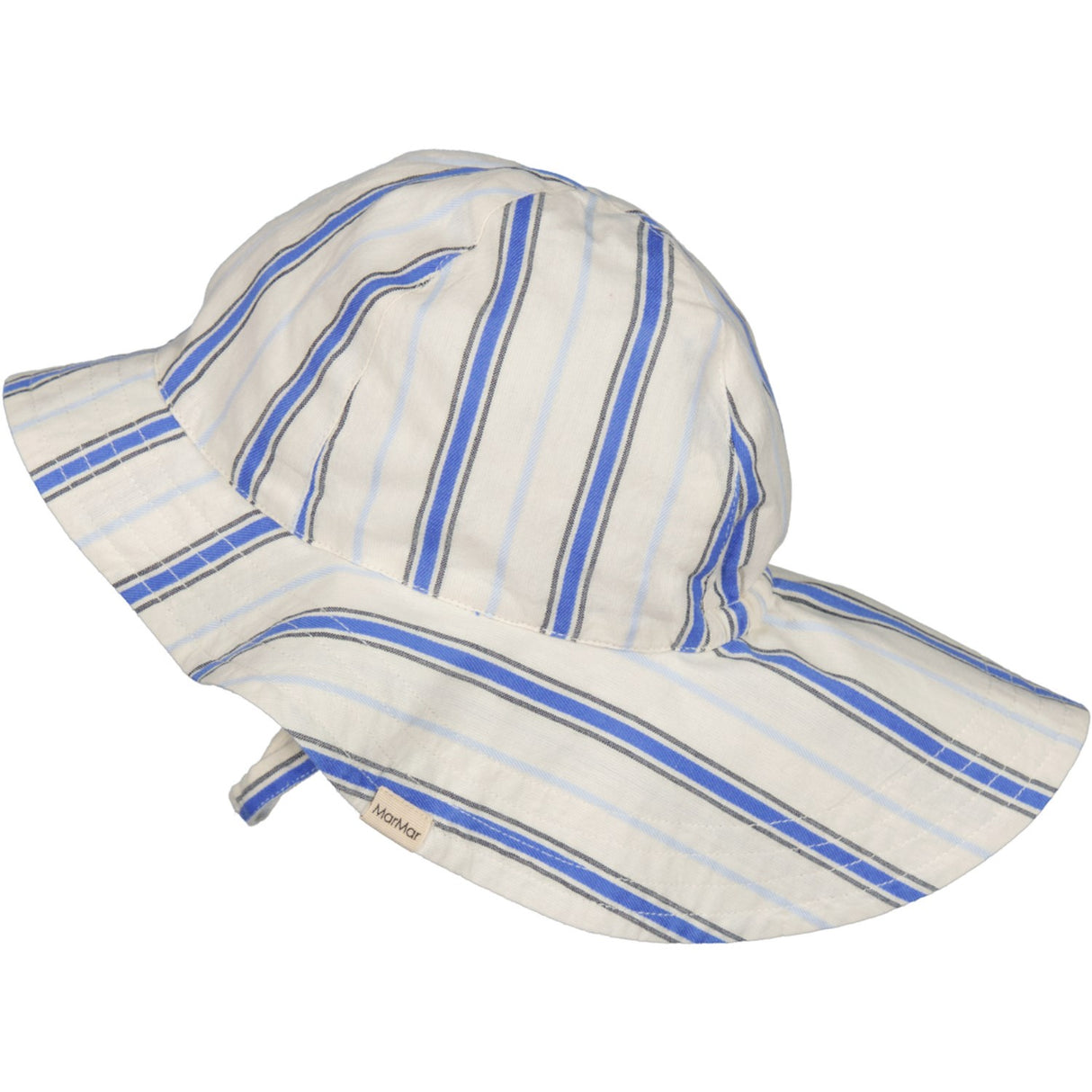 MarMar Cotton Stripes Chambray Stripe Alba Baby Long Summer Lue