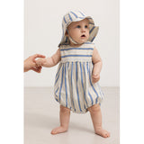 MarMar Cotton Stripes Chambray Stripe Alba Baby Long Summer Lue