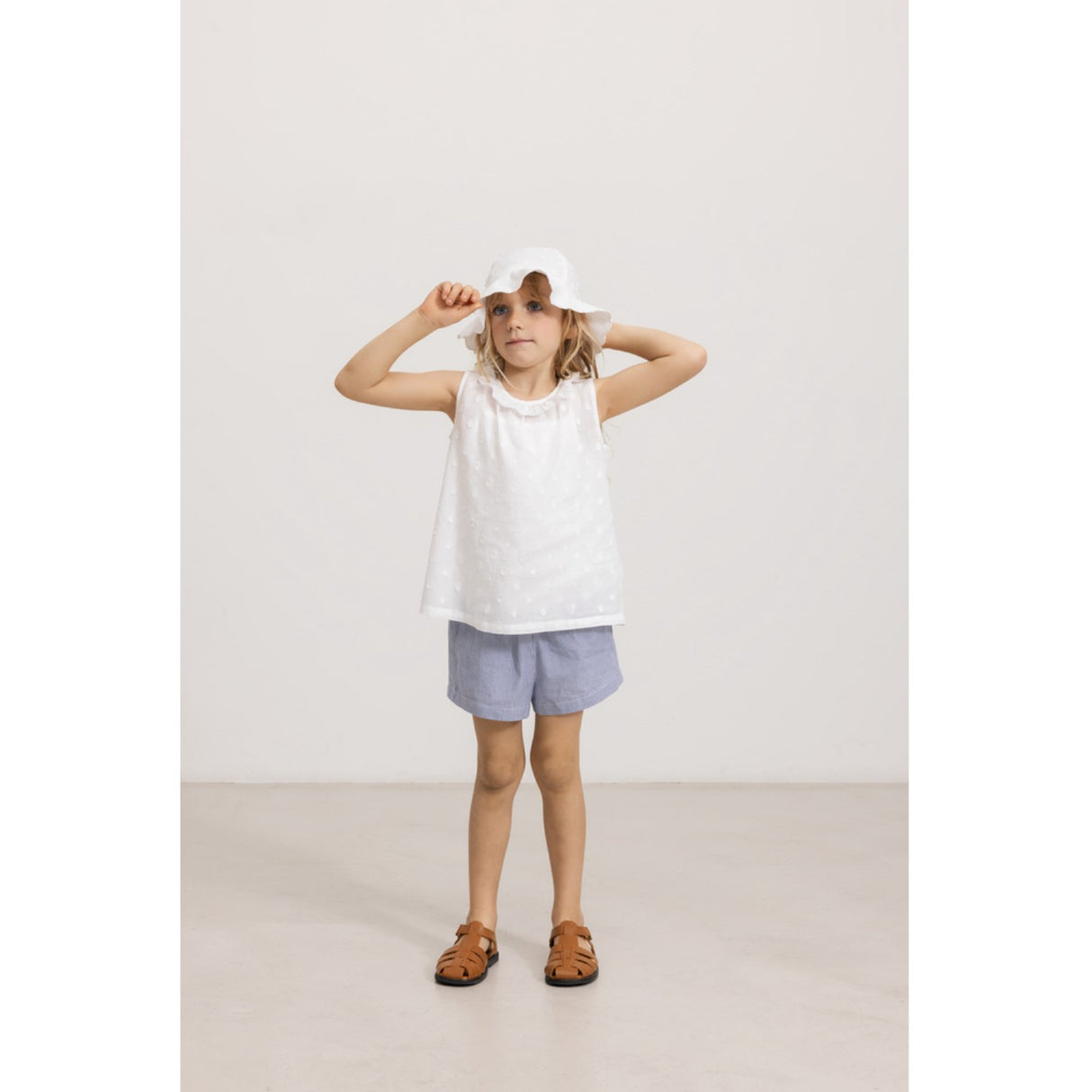 MarMar Fine Cotton Navy Stripe Pala Shorts