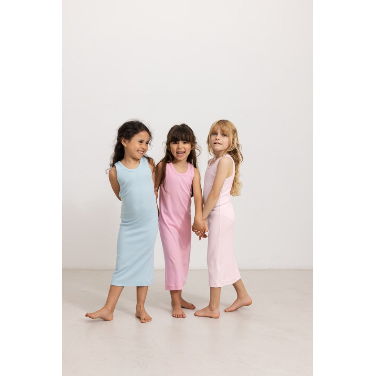 MarMar Modal Fine Rib Pink Blossom Dudu Kjole