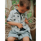 Fliink Light Denim Blue Don Denim Shorts