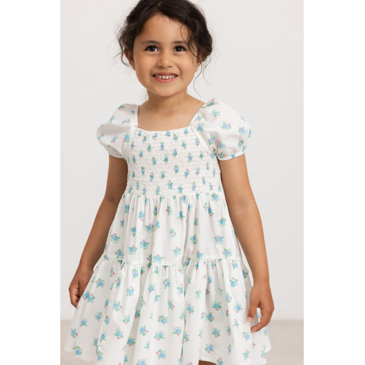 MarMar Poplin Summer Bouquet Dyman Kjole