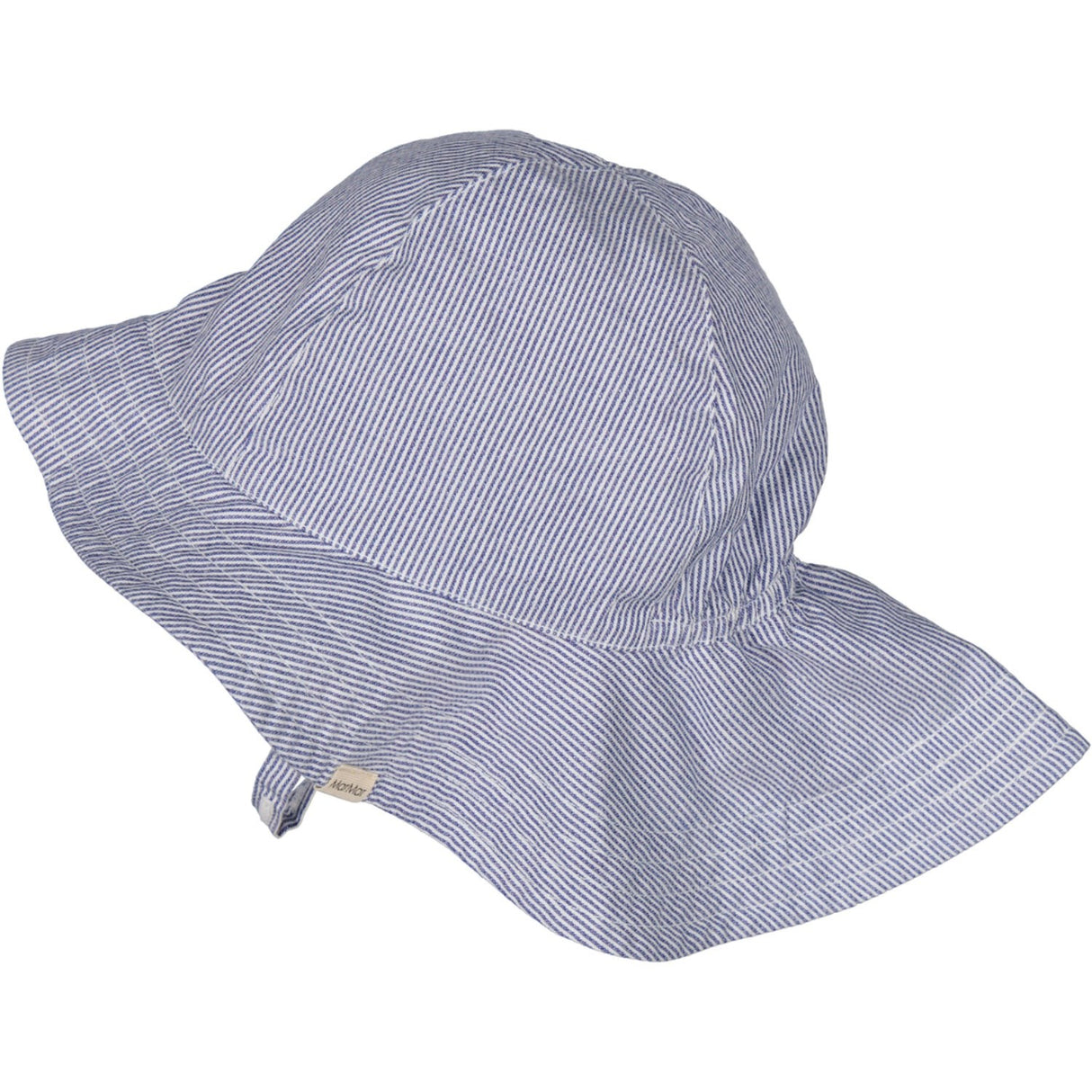 MarMar Fine Cotton Navy Stripe Alba Baby Long Summer Lue
