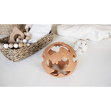 Tiny Tot Ocher Silikone Ball Dino