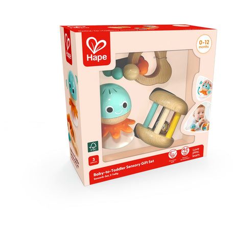 Hape Baby-to-Toddler Sensory Gift Sett