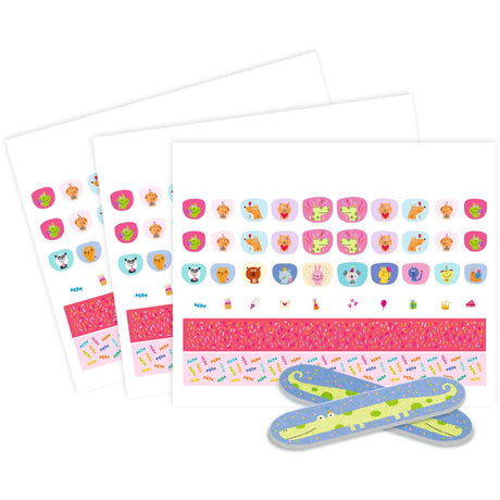 Djeco Nail stickers, Happy Birthday!