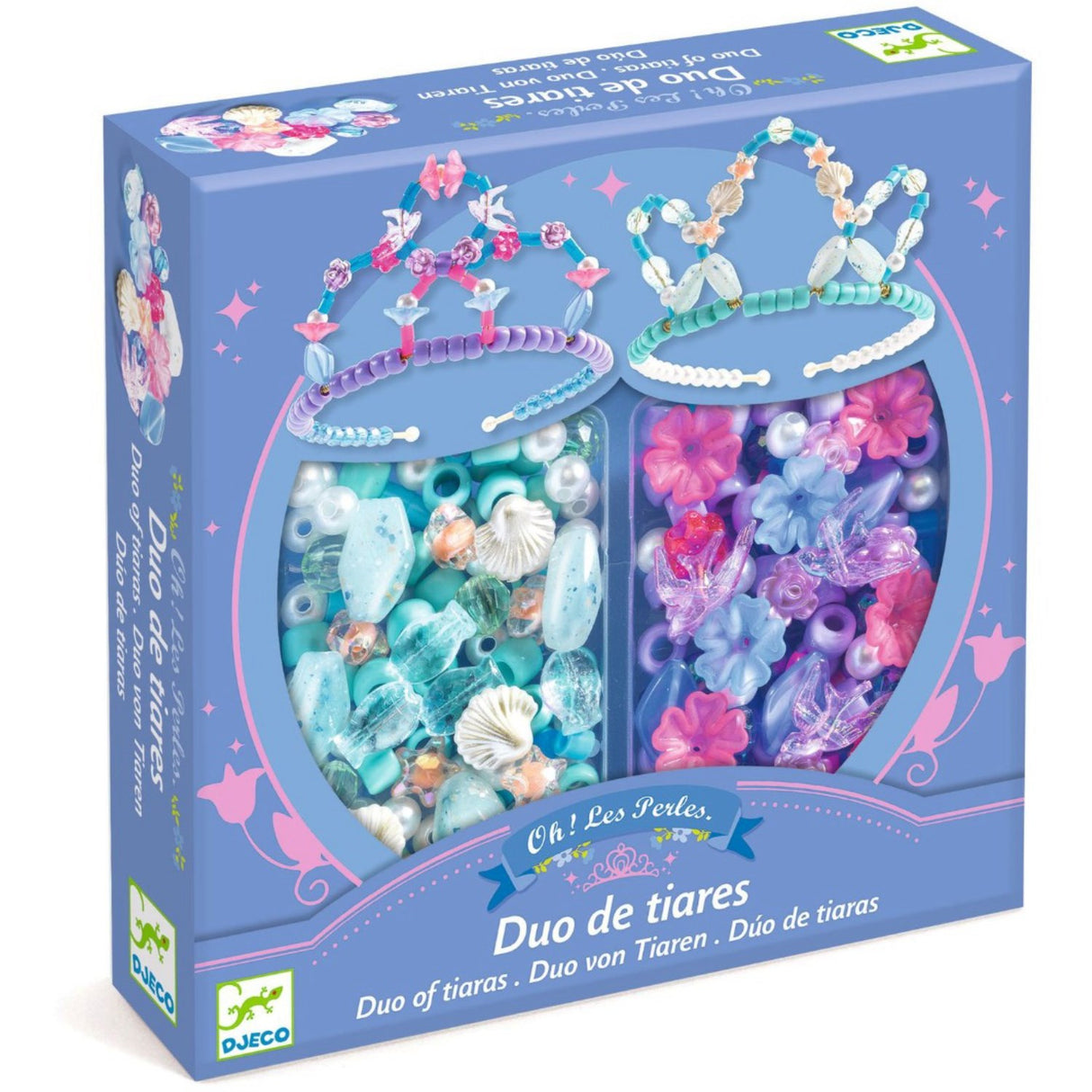 Djeco perler, Diadem Blå