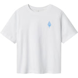 Name It Lucent White Nkfjassa Ss Nreg Topp Pb