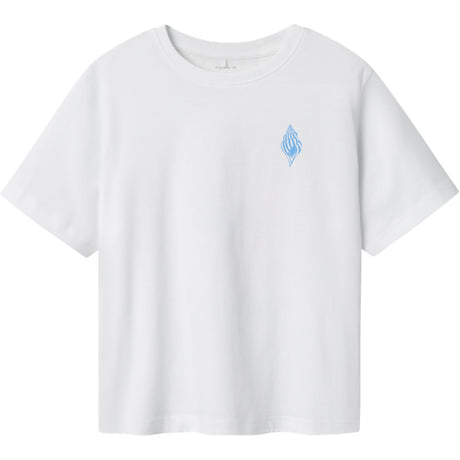 Name It Lucent White Nkfjassa Ss Nreg Topp Pb