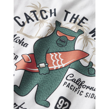 Name It Lucent White Nkmjosh Ss Nreg Topp Pb