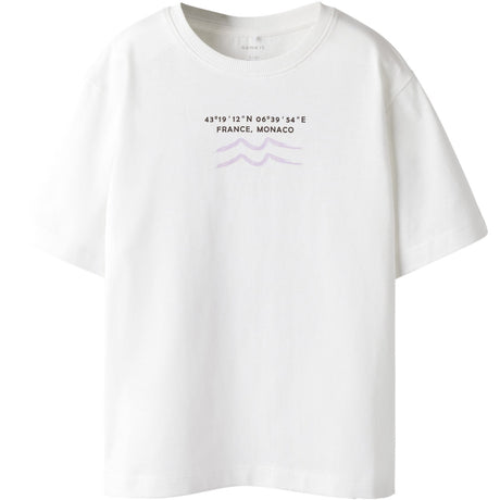 Name It Cloud Dancer Nkfhellia Ss Nreg Topp