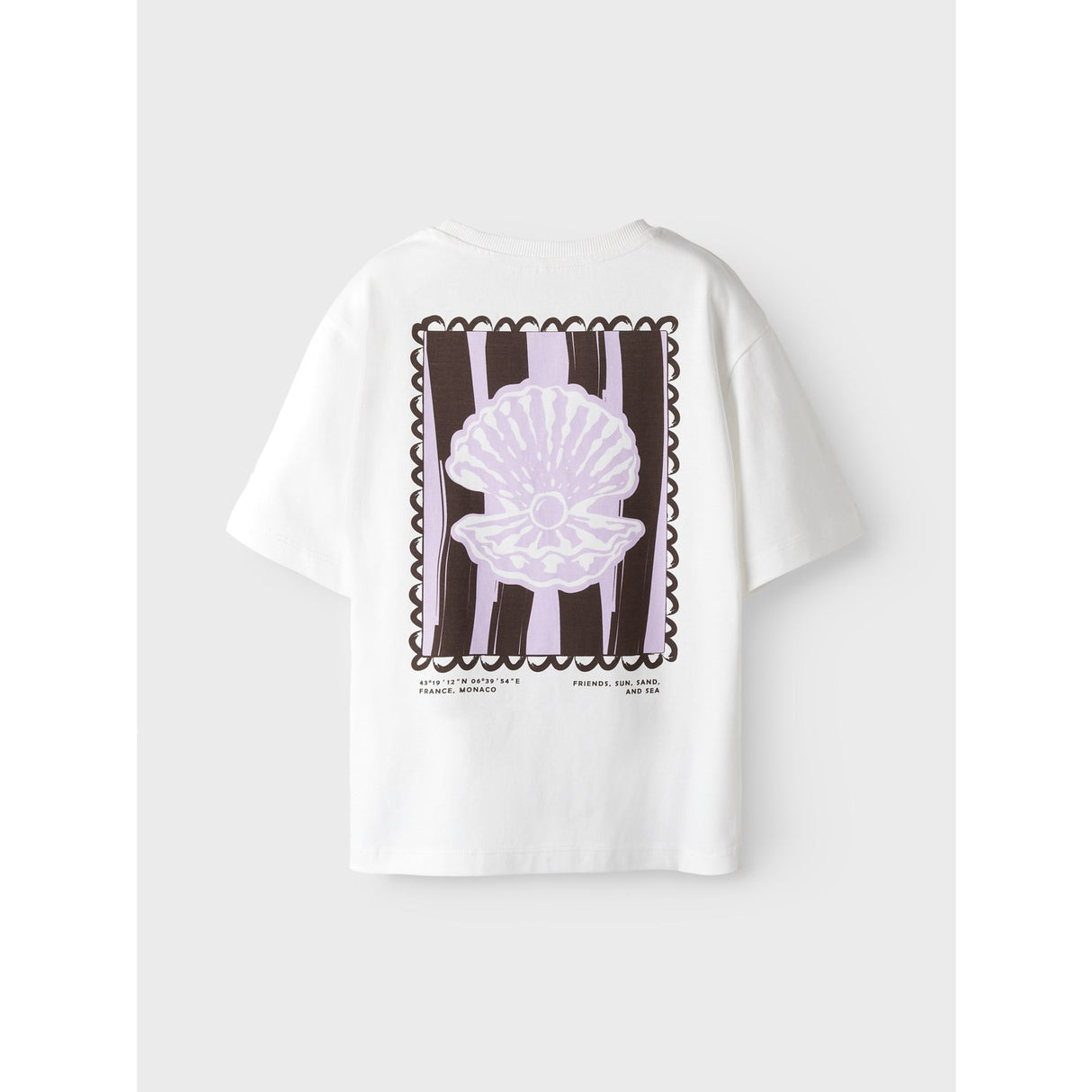 Name It Cloud Dancer Nkfhellia Ss Nreg Topp