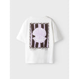 Name It Cloud Dancer Nkfhellia Ss Nreg Topp