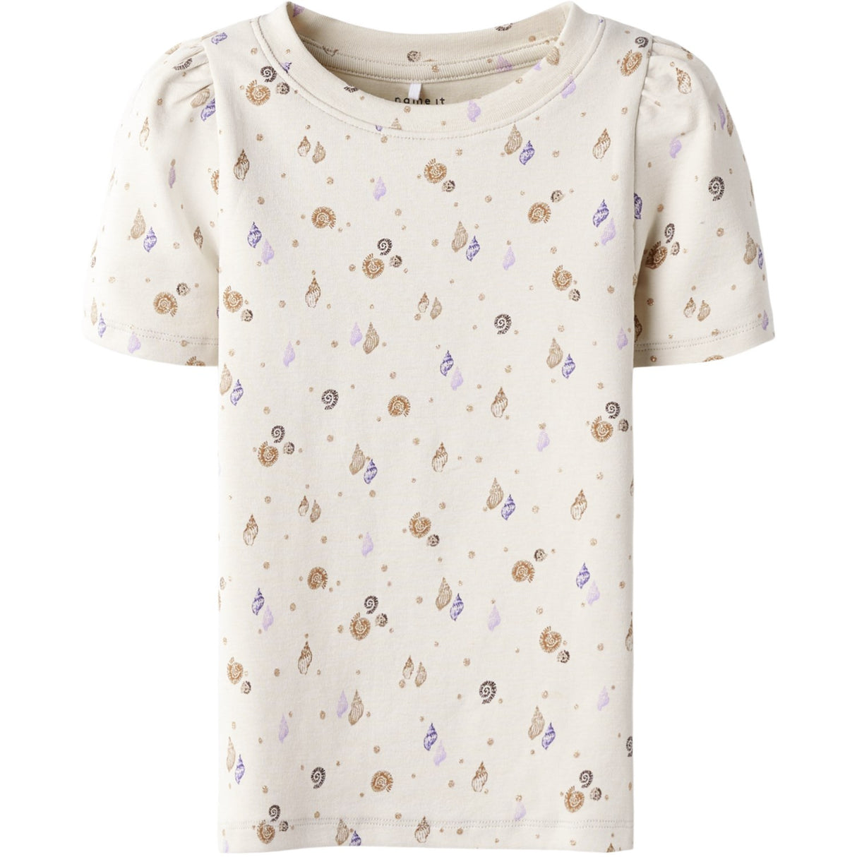 Name It Sandshell Nmfhiline Ss Slim Topp