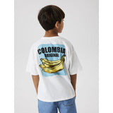 Name It Bright White Milky Blue Nkmjacob Rlx Ss Topp Box