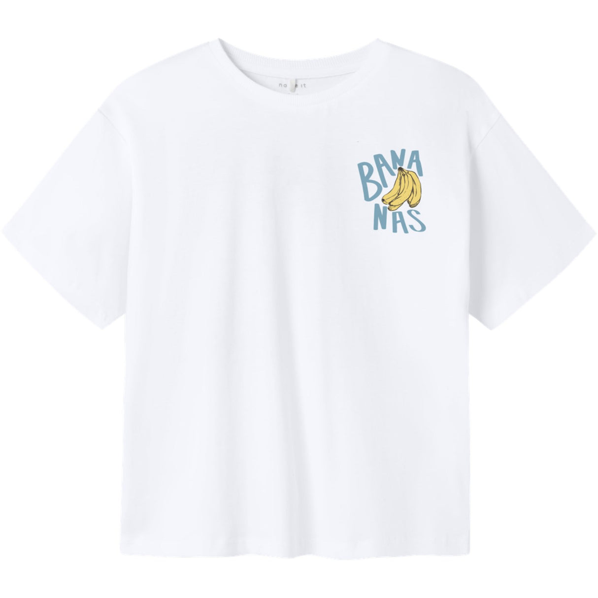 Name It Bright White Lemon Drop Nkmjacob Rlx Ss Topp Box