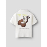 Name It Cloud Dancer Nmmhisher Nreg Ss Skjorte