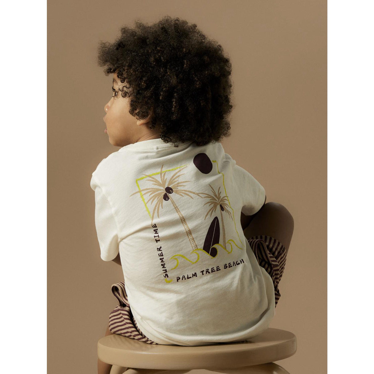 Name It Cloud Dancer Nmmhelix Ss Nreg Topp