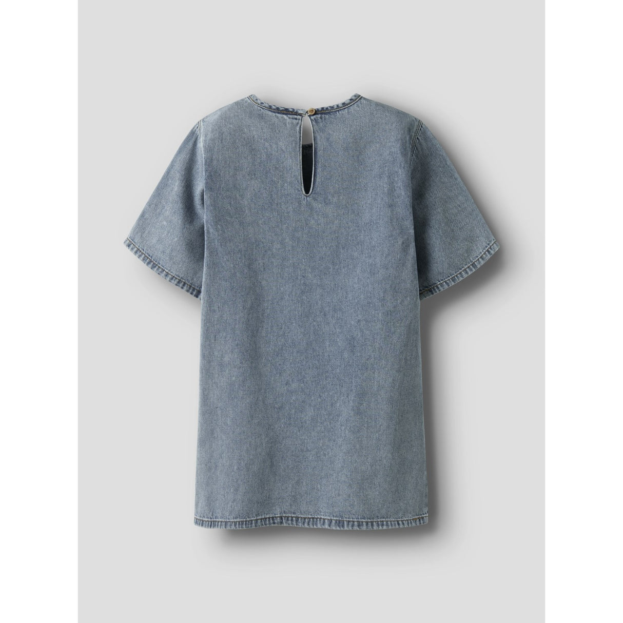 Name It Medium Blue Denim Beau 2/4 Denim Kjole