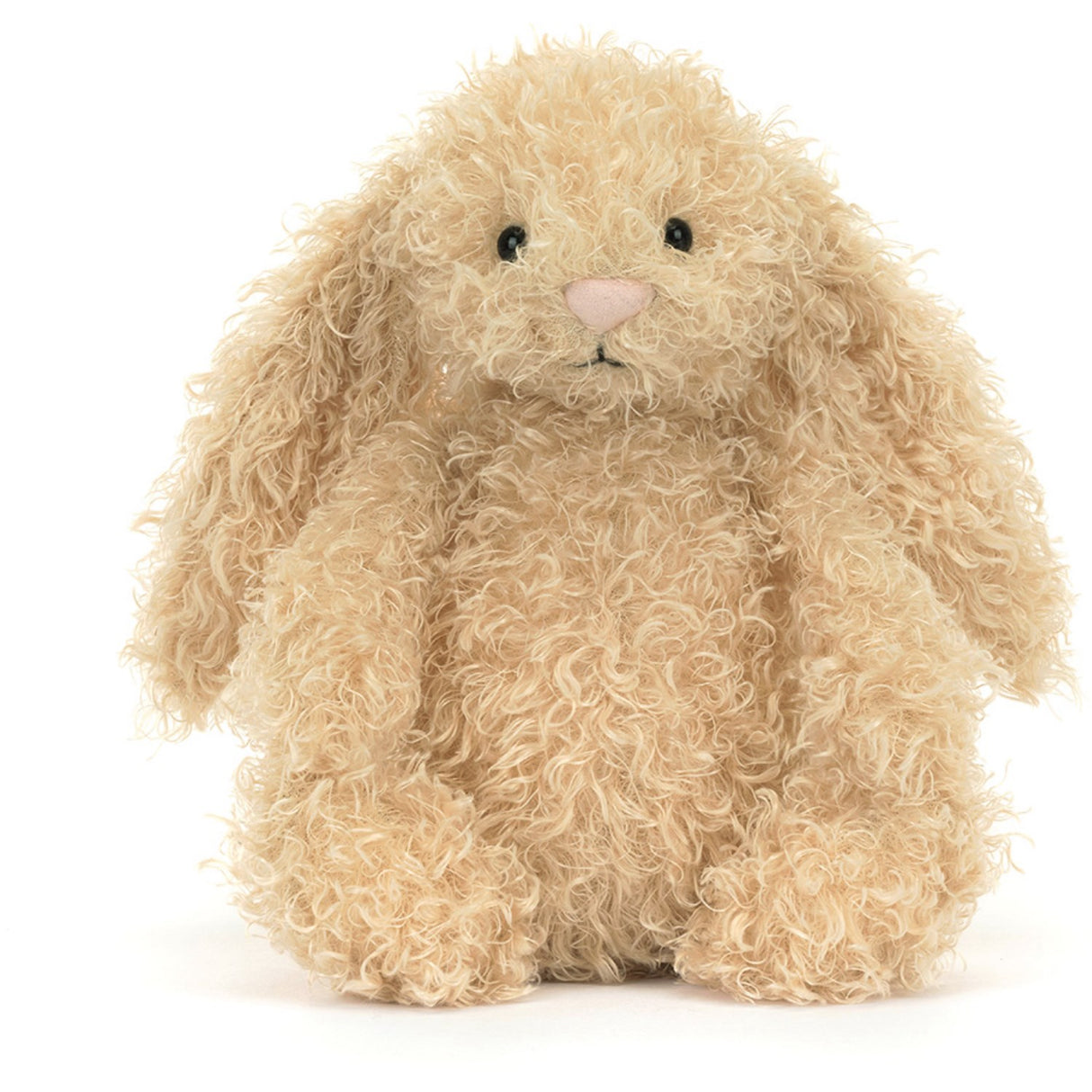 Jellycat Bashful kanin, Curly Original 31 cm