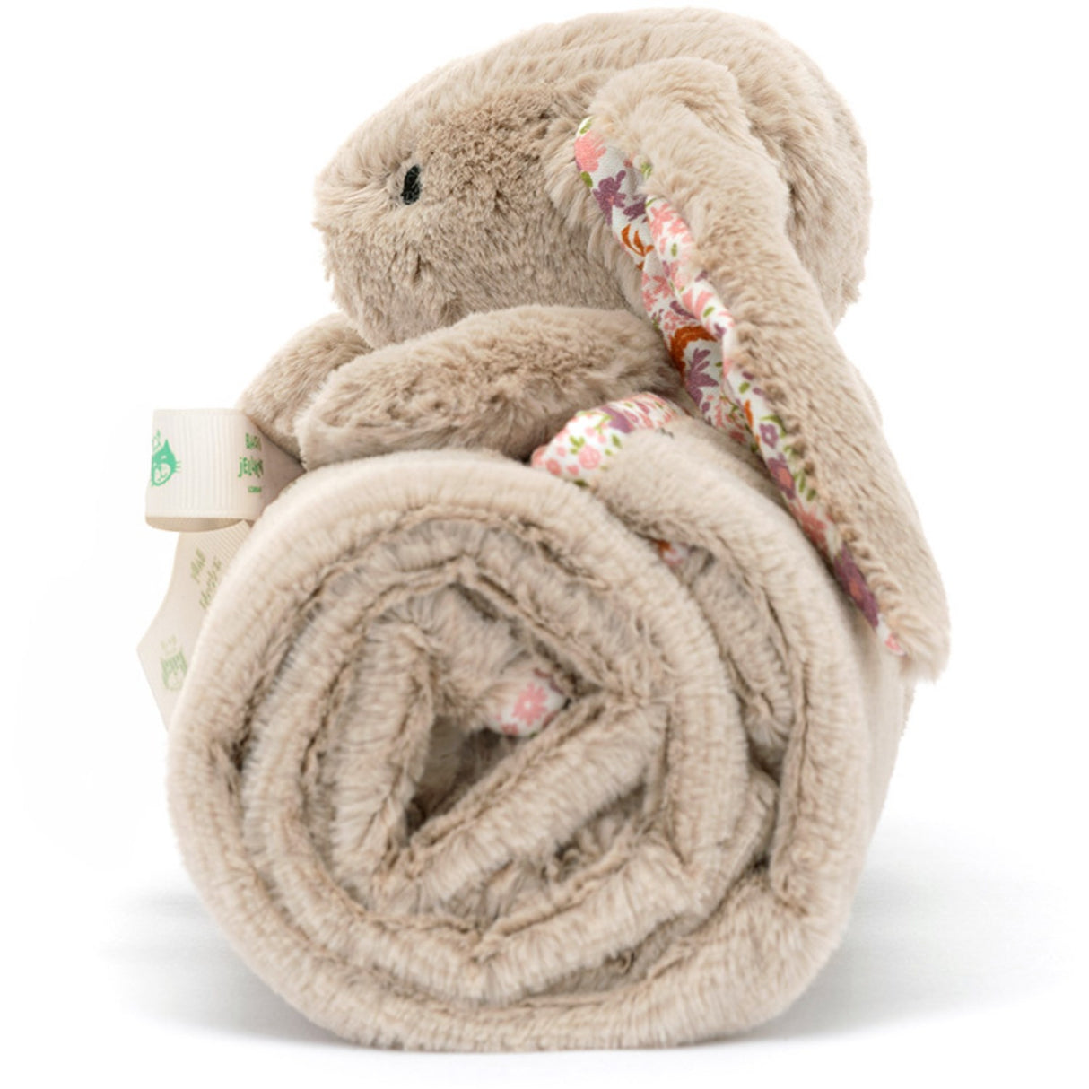 Jellycat Bashful Kanin, Beige Engteppe