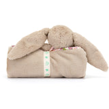 Jellycat Bashful Kanin, Beige Engteppe