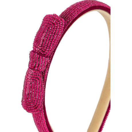 Konges Sløjd Sangria Pearl Ribbon Hairbrace