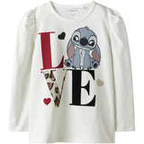 Name It Bright White Nmfjamin Stitch Ls Topp Box Noos Wdi