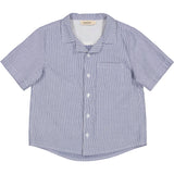 MarMar Fine Cotton Navy Stripe Tage Skjorte