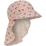Konges Sløjd Cherry Pink Motif Merle Frill Sun Lue Grs