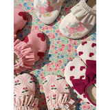 Konges Sløjd Cherry Pink Motif Merle Frill Badesko