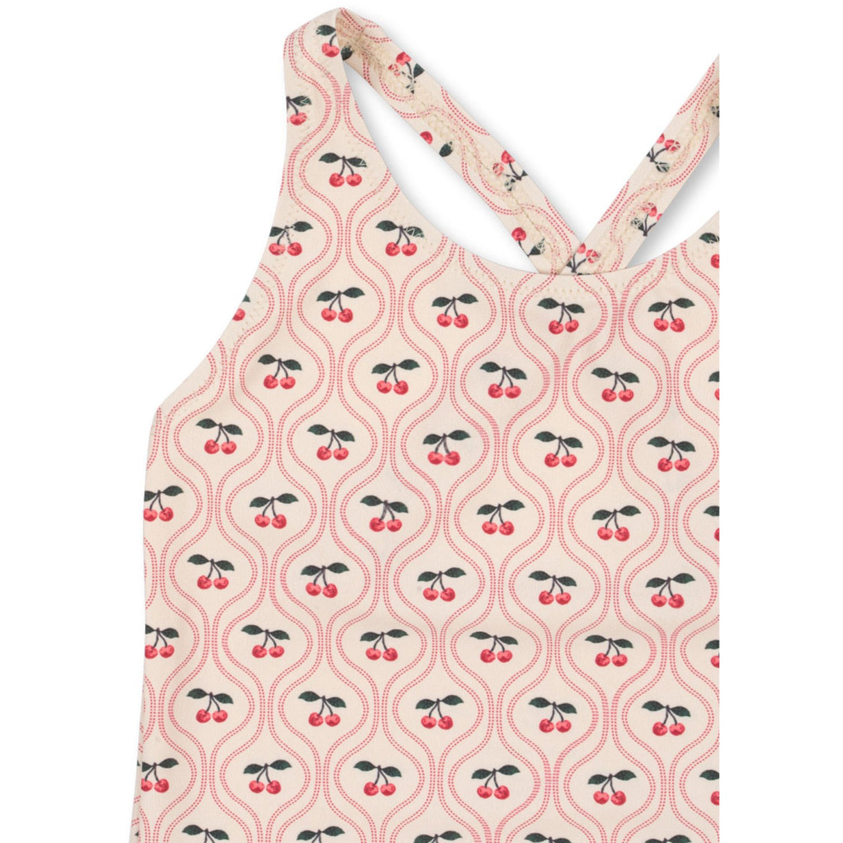 Konges Sløjd Cherry Pink Motif Merle Badedrakt Grs