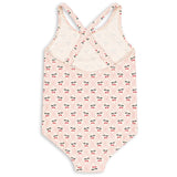 Konges Sløjd Cherry Pink Motif Merle Badedrakt Grs