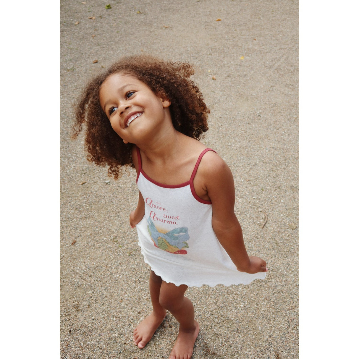 Konges Sløjd Off White/Amarena Era Stropp Kjole Ocs