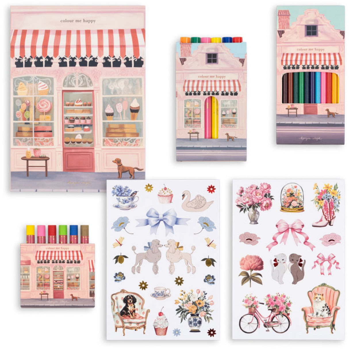 Konges Sløjd Pink Little Artist Sett