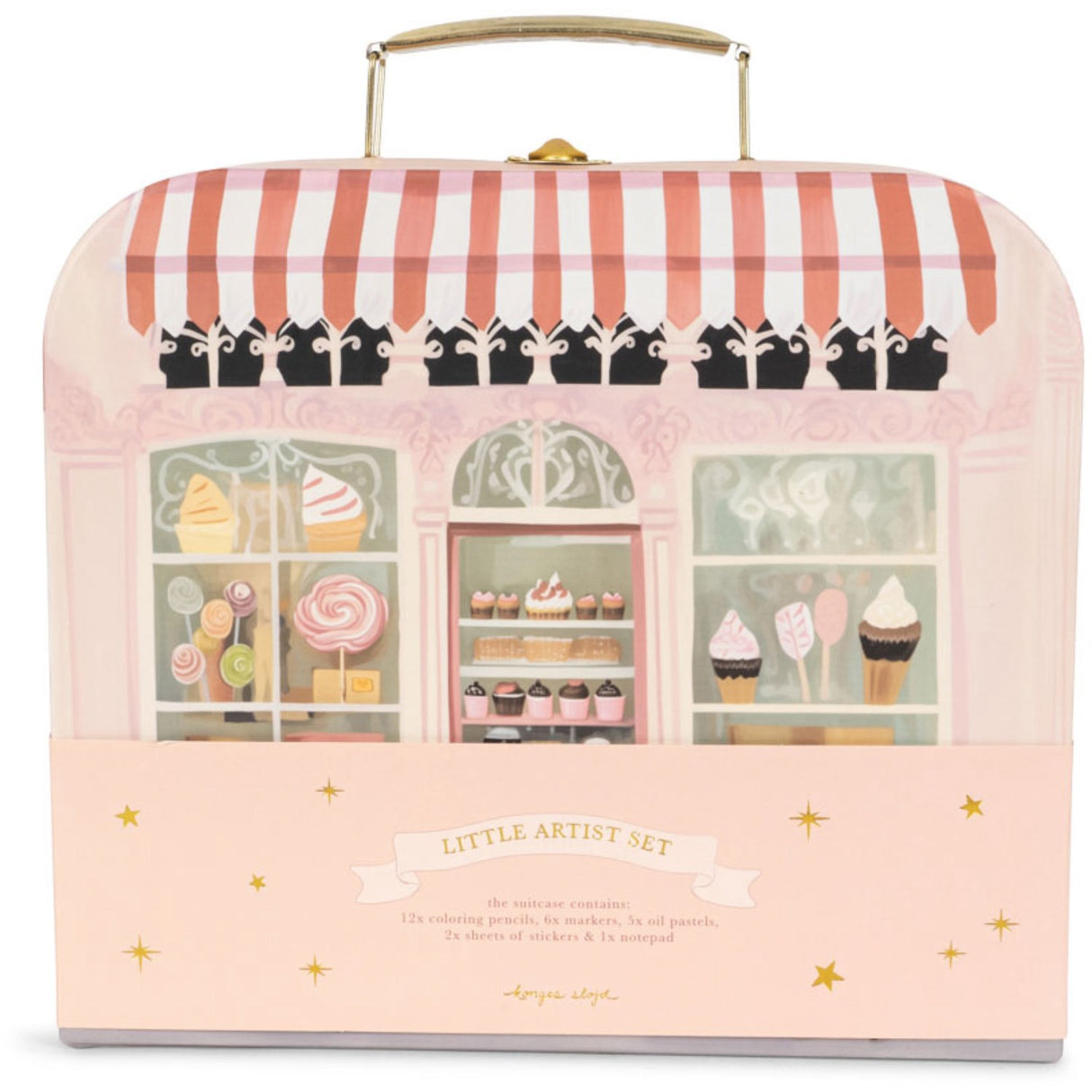 Konges Sløjd Pink Little Artist Sett