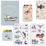 Konges Sløjd Sail Away Little Artist Sett