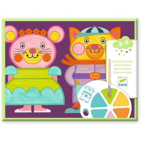 Djeco kreativt maleri, lubne kinn