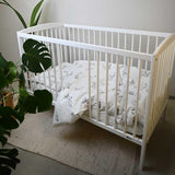 Nordbaby White Cot Lassio 60X120