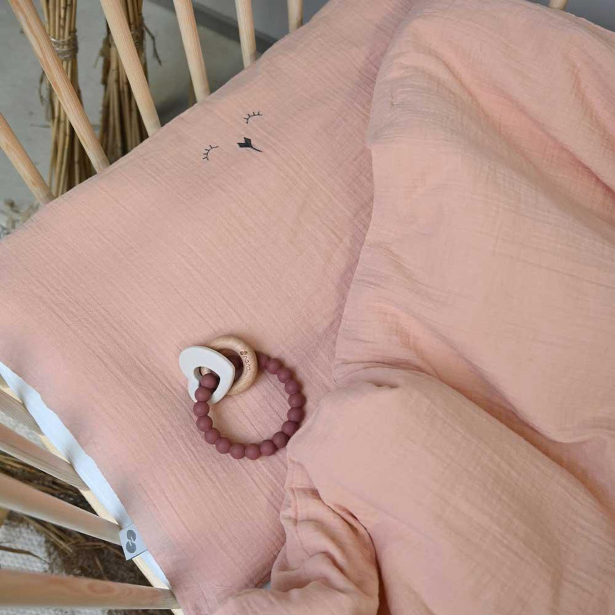 Nordbaby Natural Pine Cot Lassio 60X120