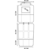 Nordbaby Black 3 I 1 Bil Sete Protector & Kick Mat