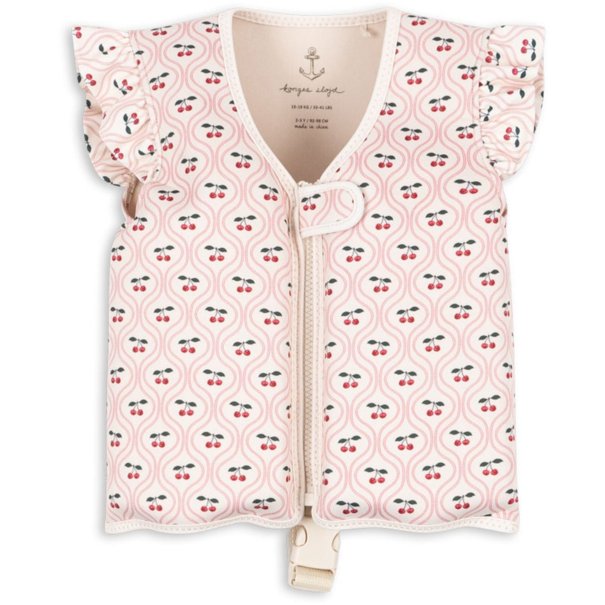 Konges Sløjd Cherry Pink Motif Avery Svømmevest
