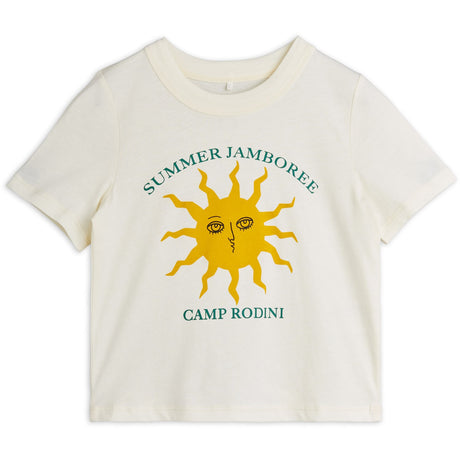 Mini Rodini Offwhite Sun Sp Ss Tee