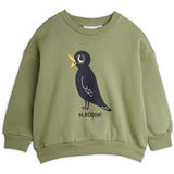Mini Rodini Green Blackbird Sp Collegegenser
