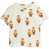 Mini Rodini Offwhite Bees AOP Ss Tee
