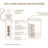 Haakaa Clear Colostrum Collector 6-Pakke Incl. Silikon Kopp