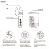 Haakaa Clear Colostrum Collector 6-Pakke Incl. Silikon Kopp
