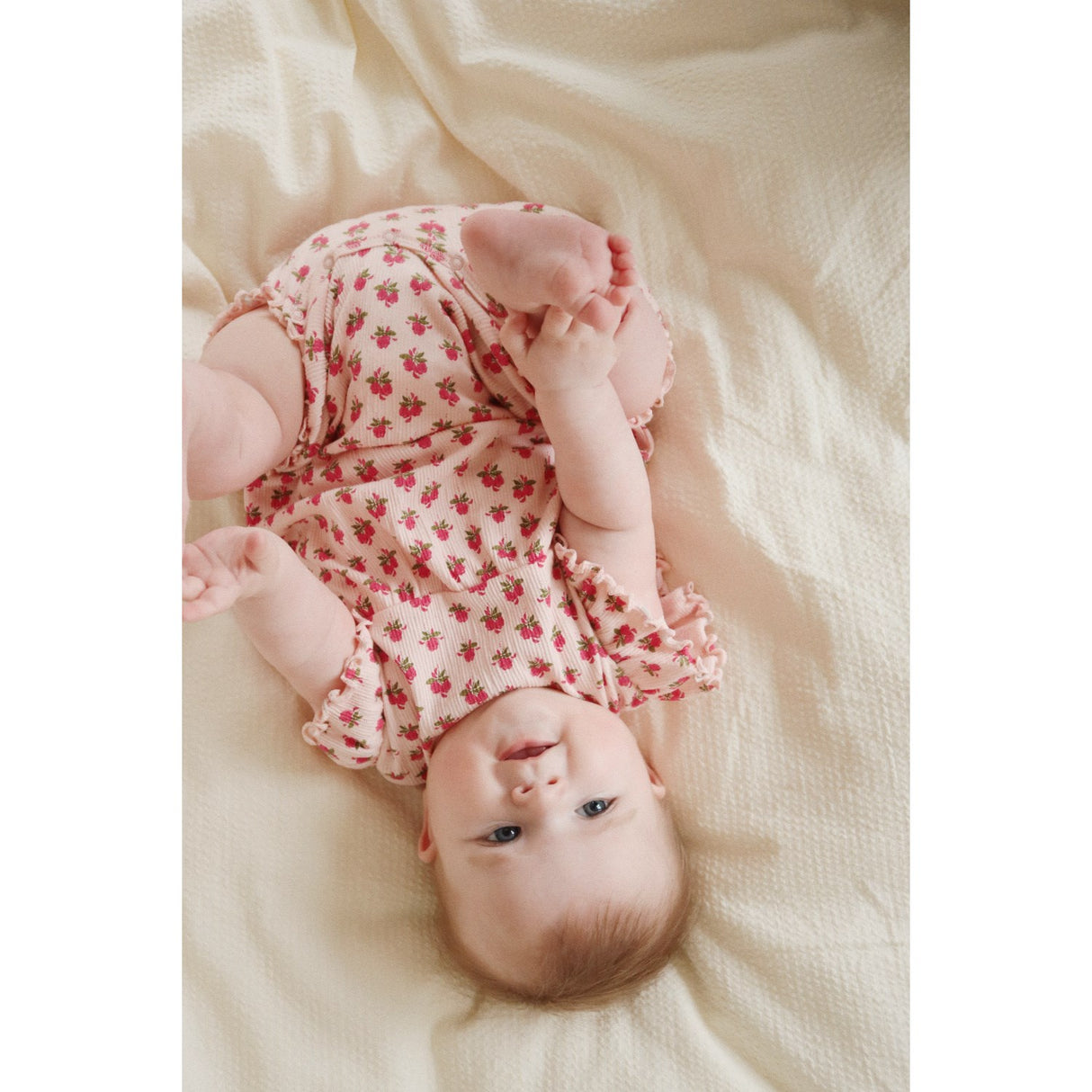 Konges Sløjd Rosie Rose Chleo Frill Romper Ocs